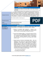 IIM Final Placements 2021-22 Job Description Form: About Firm