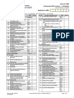 CPL A Flight Test Checklist Form 61 1490