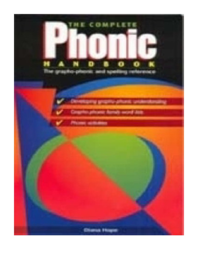 The Complete Phonic Handbook Teaching of A Specific Subject PDF