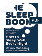 The Sleep Book: How To Sleep Well Every Night - DR Guy Meadows