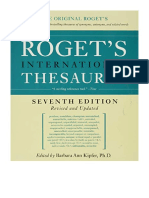 Roget's International Thesaurus 7th Edition - Barbara Ann Kipfer