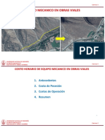 CL 03 Costo Horario de Equipo Mecánico en Obras Viales.