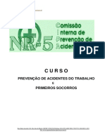 Curso de Prevenção e Primeiros Socorros