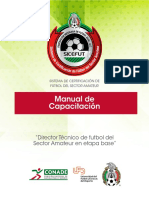 Manual de Capacitacion Futbol Base