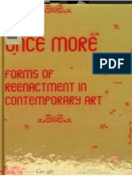 Life, Once More Forms of Reenactment in Contemporary Art by Sven Lütticken 