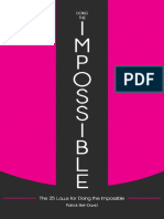 Doing The Impossible - The 25 Laws For Doing The Impossible (PDFDrive)