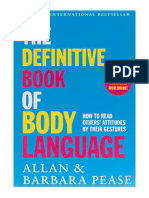 The Definitive Book of Body Language: How To Read Others' Attitudes by Their Gestures - Allan Pease