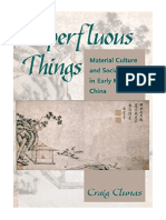 Superfluous Things: Material Culture and Social Status in Early Modern China - Craig Clunas