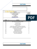 14 Facturas Tercer Trabajo