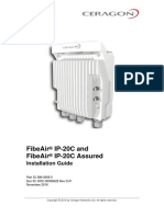 Ceragon FibeAir IP-20C Installation Guide Rev D.01