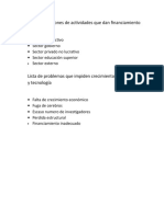 Lista de Instituciones de Actividades Que Dan Financiamiento 5