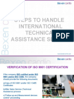 Steps To Handle International Technical Assistance Service