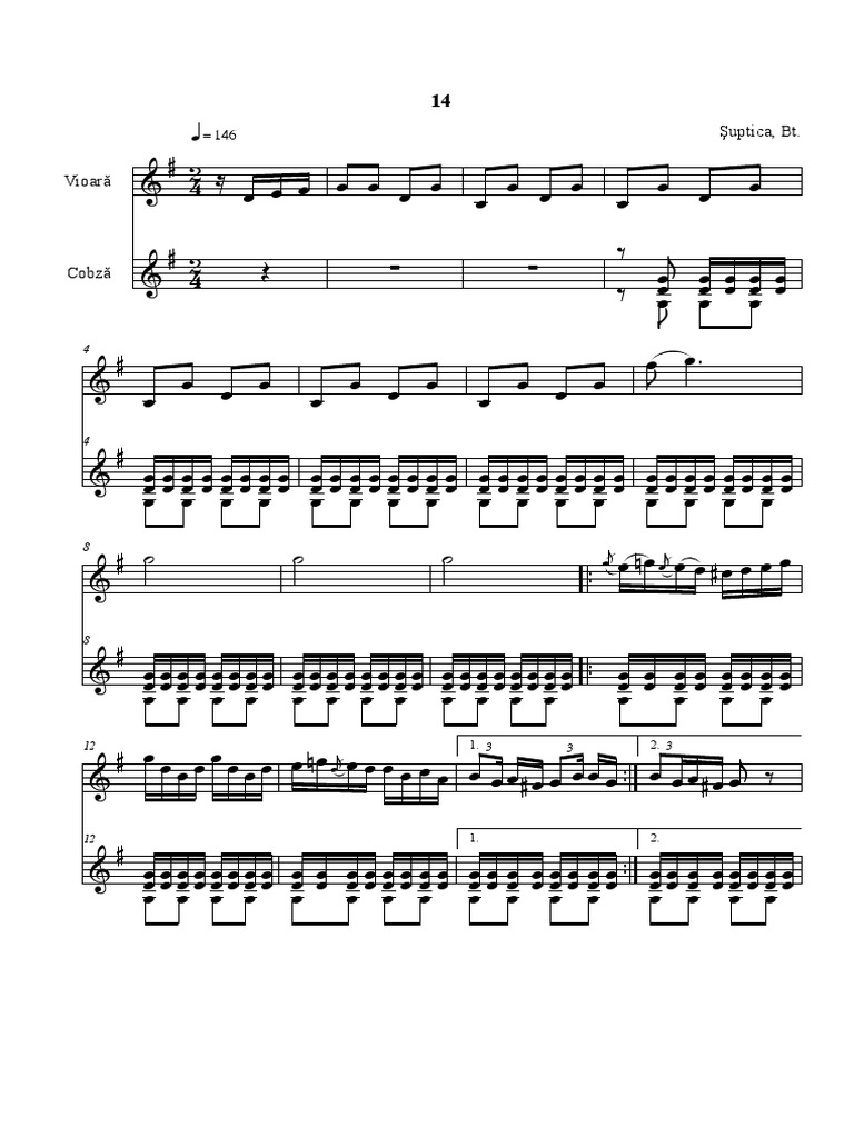 Batuta 14 Vioara Cobza PDF