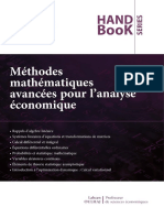 Methodes Mathematiques Avancees PDF
