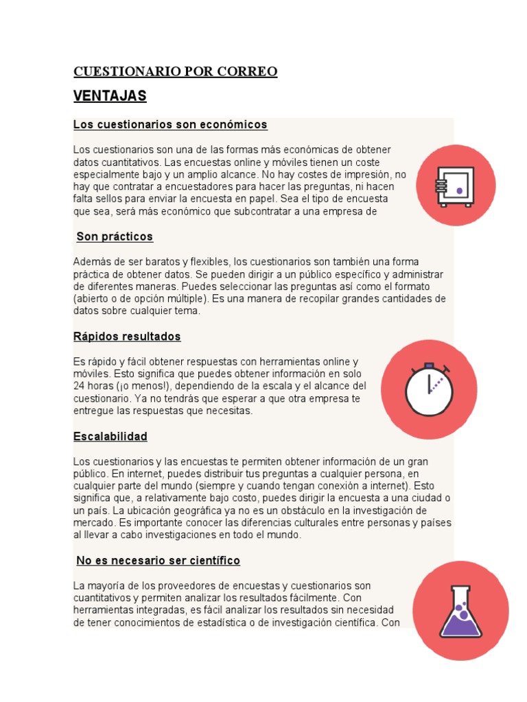 Un análisis completo de las ventajas y desventajas de los cuestionarios ...
