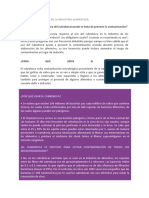 El Uso Del Cubreboca en La Industria Alimenticia