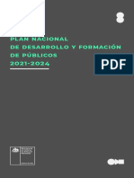 Plan Nacional de Desarrollo y Formacion de Publicos 2021-2024