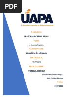Tarea 4 Historia Dominicana 2 (Micael Cordero L.)