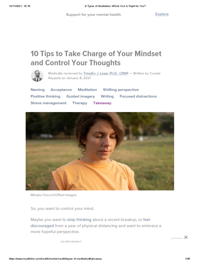 Image Result For Types Of Meditation Which One Is Right For You Healthline