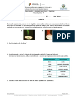 Química- Identificação de sais através do teste de chama