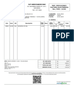 JLF Asociados Sac: RUC: 20521419661 Factura Electrónica Nro. F001-13102