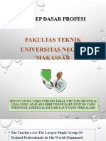 Konsep Dasar Profesi