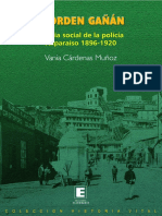 8el Orden Gañan Historia Social de La Policía Valparaiso Vania Cárdenas