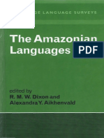 Dixon, Aikhenvald 1999. the Amazonian Languages