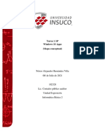 Tarea 1 3P Windows 10 Apps (Mapa Conceptual) : Néstor Alejandro Hernández Villa 08/ de Julio de 2021