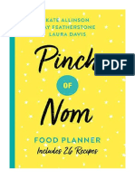 Pinch of Nom Food Planner: Includes 26 New Recipes - Kay Featherstone
