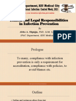 Ethical and Legal Dilemmas in Infection Prevention and Control