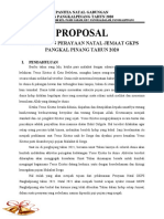 Proposal Natal GKPS Pangkal Pinang 2021