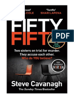 Fifty-Fifty: The Number One Ebook Bestseller, Sunday Times Bestseller, BBC2 Between The Covers Book of The Week and Richard and Judy Bookclub Pick - Steve Cavanagh