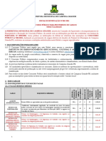 Edital de Retificação Concurso Campina Grande