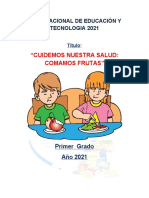 Feria de Ciencias - Alimentacion Frutas 2021