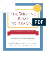 Writing Road To Reading: The Spalding Method For Teaching Speech, Spelling, Writing, and Reading - Romalda Bishop Spalding