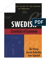 Essentials of Swedish Grammar - Ake Viberg