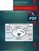 Mecanismo de Accion de Antibioticos