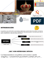 20 - Espanhol - 7 Ano - Los Heterosemánticos