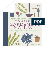 RHS Complete Gardener's Manual: The One-Stop Guide To Plan, Sow, Plant, and Grow Your Garden - DK