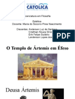 O Templo de Ártemis em Éfeso