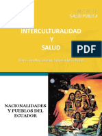 Interculturalidad y Salud