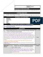 Program of Study Outcomes: Seasonal Changes Class # Grade 6 Course Science