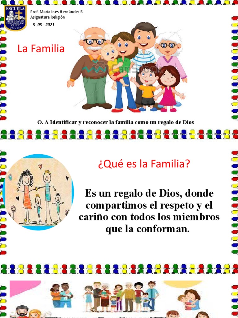 LA Familia Es Un Regalo de Dios | PDF