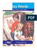 Key Words: 4a Things We Do - W. Murray