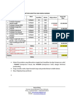 Penawaran Peralatan Selam 