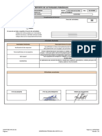 Reporte de Actividades Periódicas: en Caso de No Haber Cumplido El Horario de Actividades