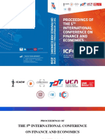Proceedings of The 5th International Conference On Finance and Economics ICFE 2018