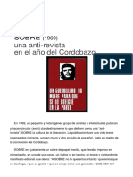 Longoni, Ana Sobre, una anti-revista en el año del cordobazo