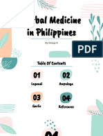 Herbal Medicine in Philippines